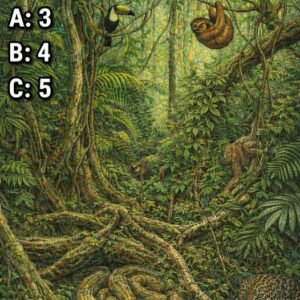 How Many Animals Can You Find? Most People Miss At Least One!