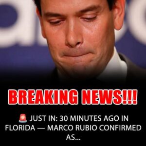 30 Minutes ago in Florida , Marco Rubio was confirmed as…See more