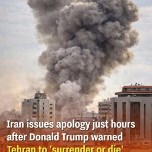 Iran Issues Apology Hours After Trump Warned Tehran to Surrender