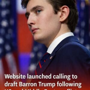 Barron Trump Mentioned in Draft Call as War Debate Intensifies
