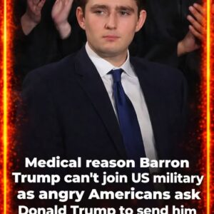 Medical reason Barron Trump can’t join