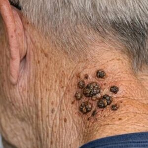 Silent Warning On Grandpa’s Neck