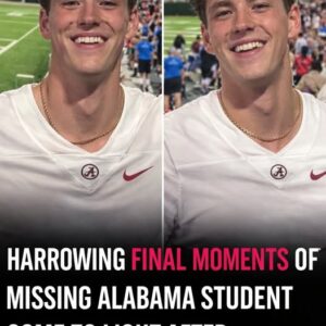 WITNESS REVEALS CHILLING DETAILS ABOUT MISSING ALABAMA STUDENT’S FINAL MOMENTS