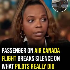 Passenger on board Air Canada flight breaks silence