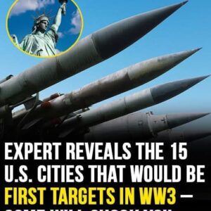Expert reveals the 15 US cities that would be first targets in WW3 – some might surprise you!