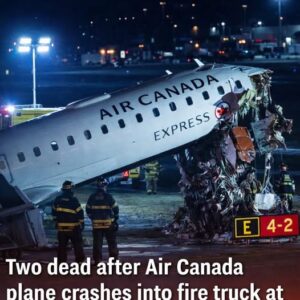 Air Canada Plane Collides With Airport Vehicle After Landing at LaGuardia