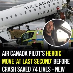 Air Canada pilot’s heroic final move ’at last second’ may have saved 74 lives