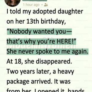 My Daughter Vanished, and Years Later a Package Uncovered My Husband’s Secret