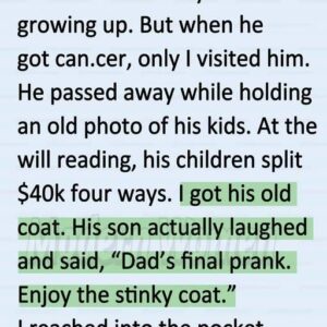The 0,000 Prank, Why This Nephew is Having the Last Laugh Over a Stinky Inherited Coat
