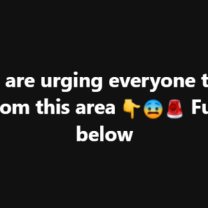 Police are urging everyone to stay away from this area 👇😨🚨 Full story below