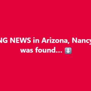 NEW UPDATE on Nancy Guthrie. At least three people…