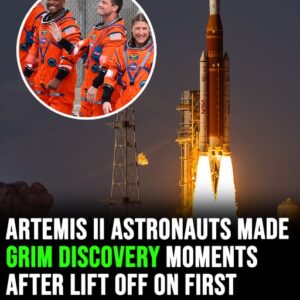 Artemis II astronauts made grim discovery moments after lift off on first moon mission in 50 years