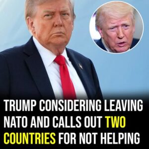 Trump considering leaving NATO and calls out two countries for not helping in Iran war