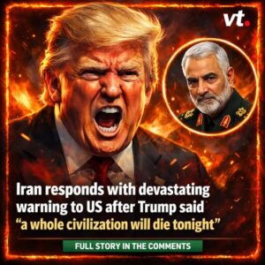Iran issues scathing response as Trump warns ‘a whole civilization will die tonight’