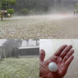Giant hail