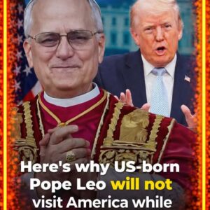 Here’s why US-born Pope Leo will not visit America while Trump is in office