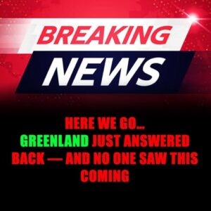 Greenland: The Moment Europe Broke