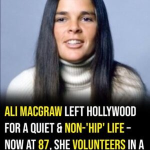 Actor Ali MacGraw sacrificed her own career for Steve McQueen