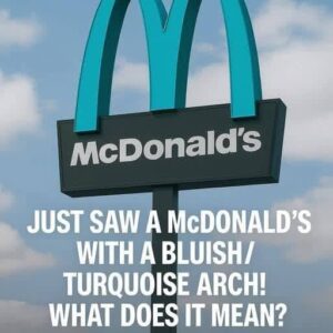 Why One McDonalds in Arizona Has Turquoise Arches Instead of Gold