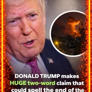Donald Trump makes huge two-word claim that could spell the end of the war in Iran