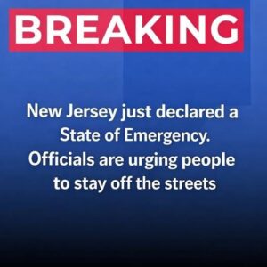 BREAKING – New Jersey is officially under a State of Emergency as a powerful winter storm slams the region!