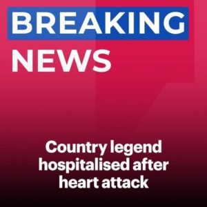Country music legend, 87, breaks neck and is rushed to hospital ahead of new album launch