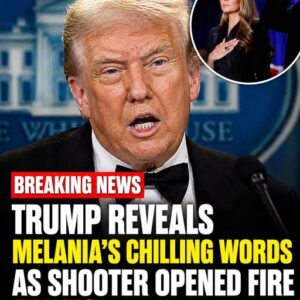 Trump Shares Melania’s Reaction After White House Dinner Scare