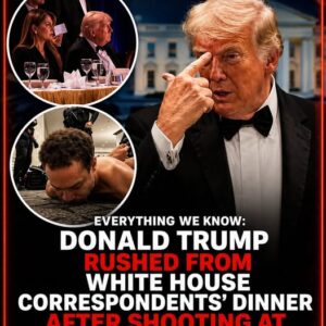 Everything we know: Donald Trump rushed from White House Correspondents’ Dinner after shooting at Washington Hilton