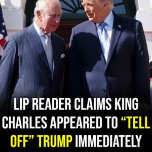 Lip reader claims King Charles appeared to “tell off” Trump immediately after they met