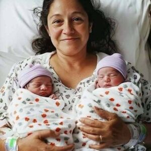 A 58-year-old woman gives birth to twins, and it turned out they had the sa… See more