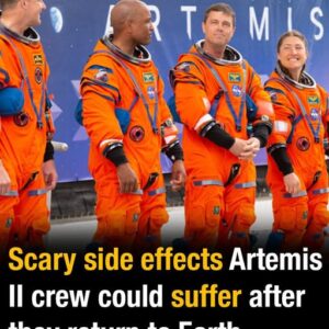 Side effects Artemis II astronauts might suffer once they return to Earth