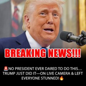 No President Ever Tried This. Trump Just Did — On Live Camera