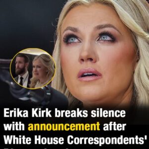 Erika Kirk breaks silence with announcement after White House Correspondents’ Dinner shooting