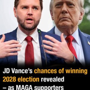 JD Vance’s chances of winning 2028 election revealed – as MAGA supporters slammed as “unintelligent”