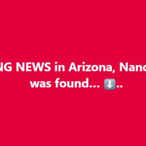 NEW UPDATE on Nancy Guthrie. At least three people…