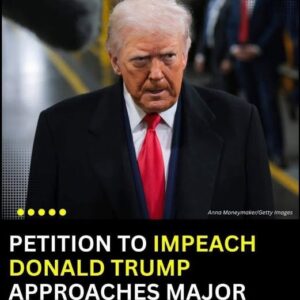 A petition calling for the impeachment of President Donald Trump