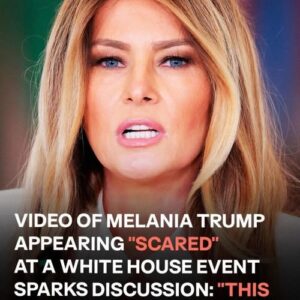 First Lady Melania Trump Seen With Humanoid Robot at the White House Summit