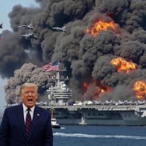 BREAKING/Shocking reports are circulating that a Russian Su-57 stealth fighter pilot is accused of carrying out a devastating attack on a US aircraft carrier.