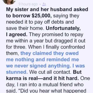 My sister and her husband vanished after borrowing a fortune — karma caught up