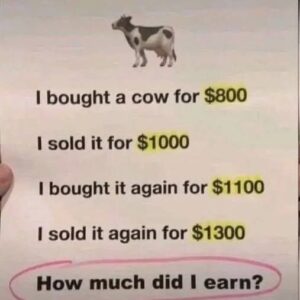 This Simple Cow Puzzle Is Tricking Everyone