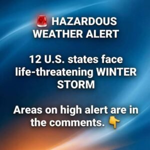 12 US States Face Hazardous Winter Storm Warnings, Weather Forecast Through Saturday