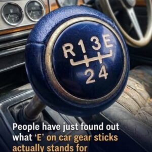 What the “E” on Older Car Gear Shifters Actually Meant