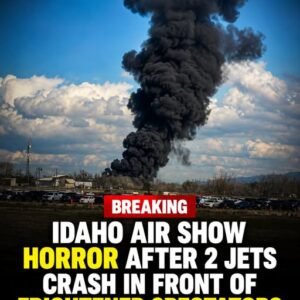 Idaho air show horror after 2 jets crash in front of frightened spectators