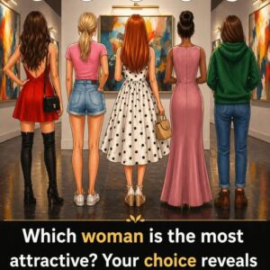 The Woman You Find Most Attractive in This Picture Reveals Something Surprising About Your Personality