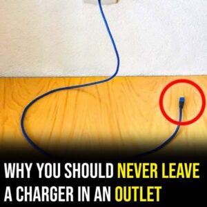 Why you shouldn’t leave a charger in an outlet when not in use