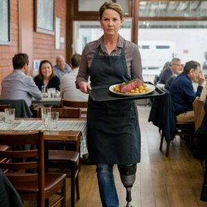 She Made Fun of My Limp at the Table and Refused to Tip but Minutes Later My Manager Took Over
