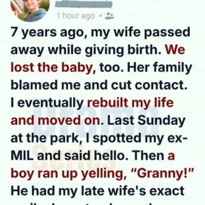 Part1: 7 Years After Losing My Wife and Son… I Froze When I Saw a Little Boy Call My Ex-MIL ‘Granny’—What She Said Next Left Me Shaking