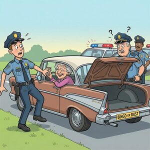 A Police Officer Pulled Over an Elderly Woman for Speeding — But What Happened Next Left Everyone Completely Confused
