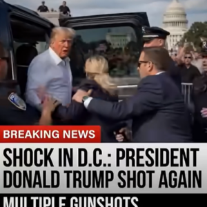News 😔Shock in D.C.: President Donald Trump Shot AGAIN…!!@