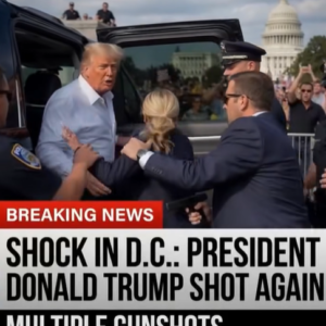 News 😔Shock in D.C.: President Donald Trump Shot AGAIN…!!@
